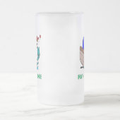 Fische Angst Me Funny Fishing Tasse (Mittel)
