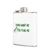 Fische Angst mich, Fischer Flachmann (Links)