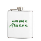 Fische Angst mich, Fischer Flachmann (Vorderseite)