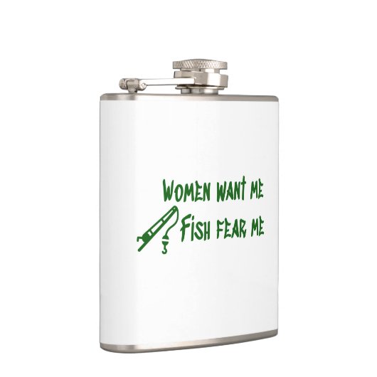 Fische Angst mich, Fischer Flachmann (Rechts)