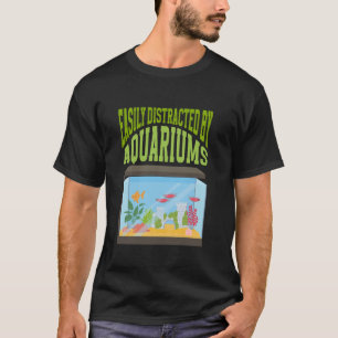 Fische Aquaristiker Aquascaping Aquarium Aquascape T-Shirt