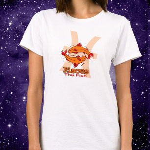 Fische Astrologisches gelbes Tee