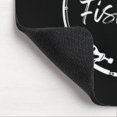 Fische auf dem Fang Funny Sprichwort Fischen Spaß  Mousepad (Ecke)