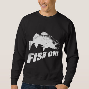 Fische auf Hornhautflecken Sweatshirt
