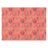 Fische auf lebendem Korallenhintergrund Tischdecke (Vorderseite (Horizontal))