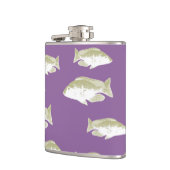 Fische auf lila flachmann (Links)