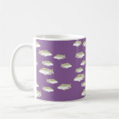 Fische auf lila kaffeetasse (Links)