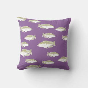 Fische auf lila kissen