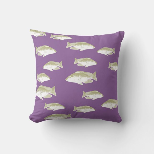 Fische auf lila kissen (Vorderseite)