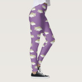 Fische auf lila leggings (Rechts)
