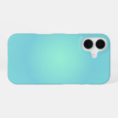 Fische Aura Gradient Sternzeichen, Grüner Gradient iPhone 16 Hülle (Rückseite (Horizontal))
