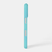 Fische Aura Gradient Sternzeichen, Grüner Gradient iPhone 16 Hülle (Rechte Seite)