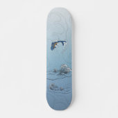 Fische aus Wasser heraus Skateboard (Vorne)