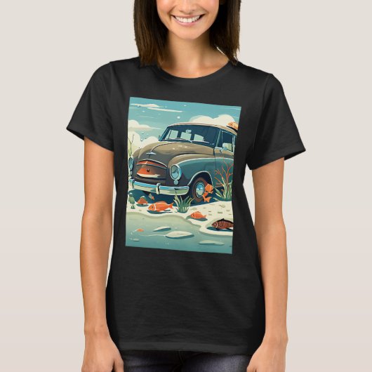 FISCHE & AUTO T-Shirt (Vorderseite)