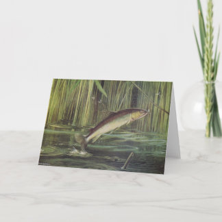 Fische - Bachforelle - Salmo trutta Karte