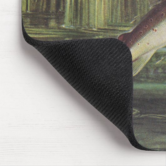 Fische - Bachforelle - Salmo trutta Mousepad (Ecke)