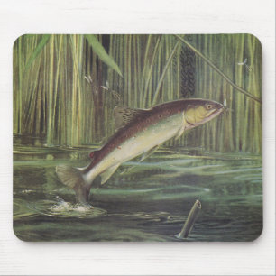 Fische - Bachforelle - Salmo trutta Mousepad