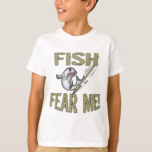Fische befürchten mich T - Shirts und Geschenke (Vorderseite)