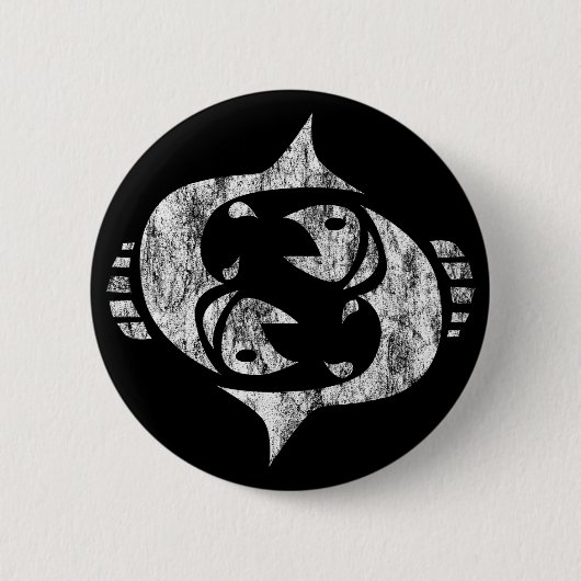 Fische Button (Vorderseite)