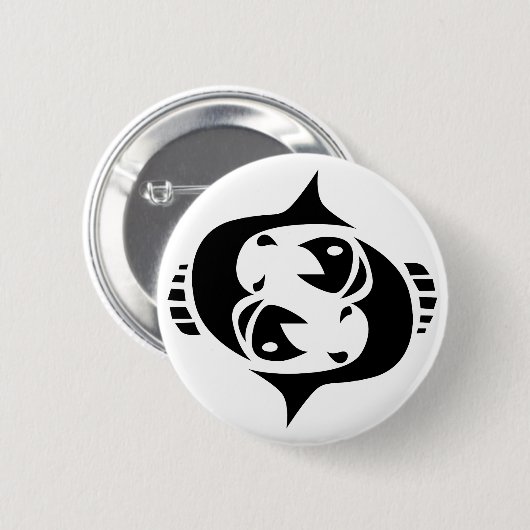 Fische Button (Vorne & Hinten)