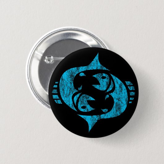 Fische Button (Vorne & Hinten)