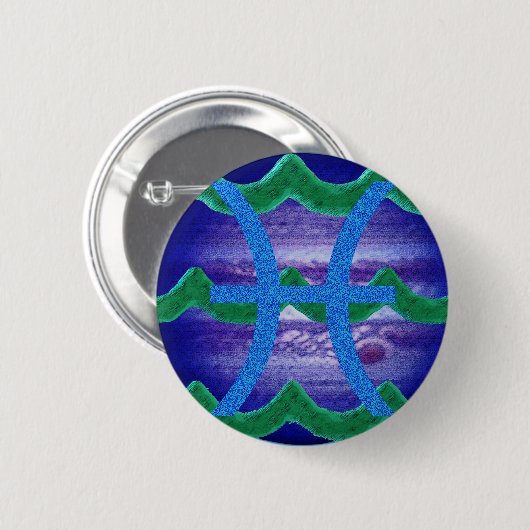 Fische-Button Button (Vorne & Hinten)