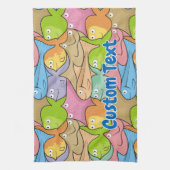 Fische Cartoon Handtuch (Vertikal)