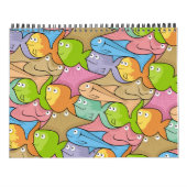 Fische Cartoon Kalender (Rückseite)