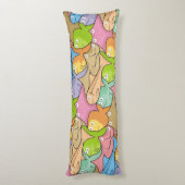 Fische Cartoon Kissen (Rückseite (Vertikal))