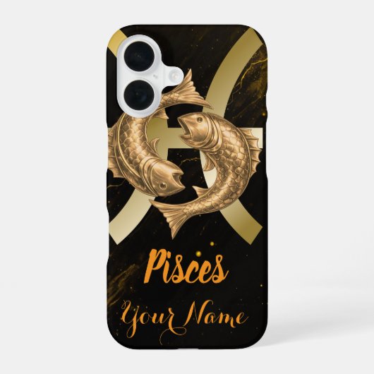 Fische Case-Mate Barely There iPhone 16 Hülle (Rückseite)