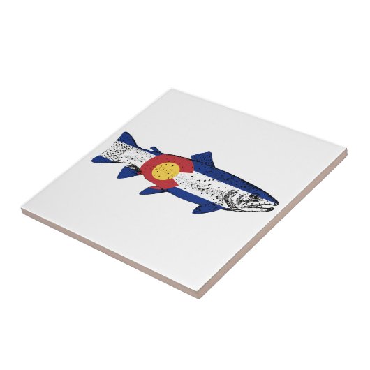 Fische Colorado Fliese (Seite)