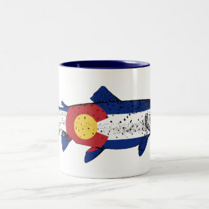 Fische Colorado Zweifarbige Tasse