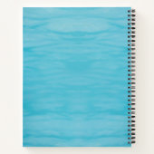 Fische Das blaue Fischwasser Notizblock (Rückseite)