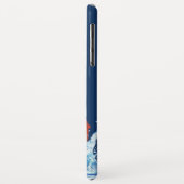 Fische der amerikanischen Flagge, die aus dem Wass Case-Mate iPhone Hülle (Hinten/Links)