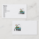 Fische des Jungen-I Visitenkarte (Vorne/Hinten)