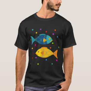 Fische die schwimmenden Fische T-Shirt