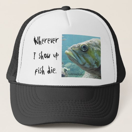 Fische die truckerkappe (Vorderseite)