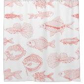 Fische Duschvorhang (Vorderseite)