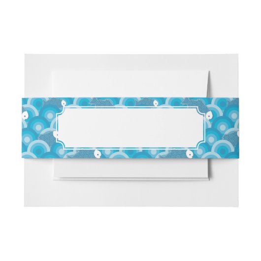 Fische Einladungsbanderole (Vorderseite Beispiel)