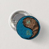 Fische & Erddrache Button (Vorne & Hinten)