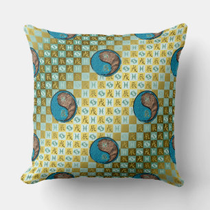 Fische & Erddrache Kissen