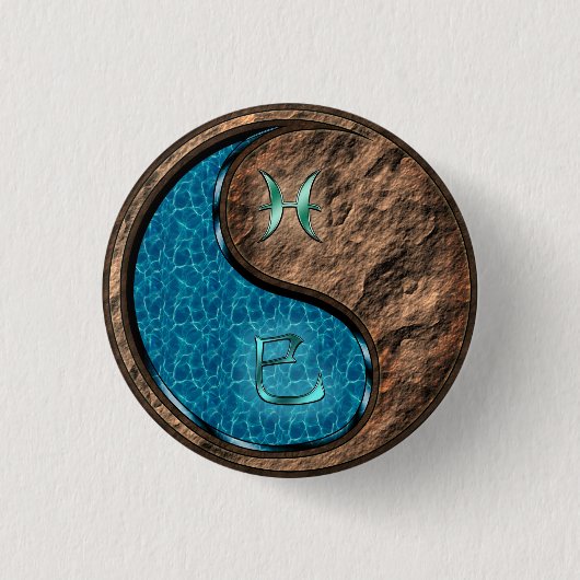 Fische & Erdlange Button (Vorderseite)