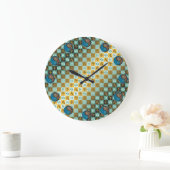Fische & Erdpferd Große Wanduhr (Zuhause)