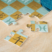 Fische & Erdpferd Puzzle (Seite)