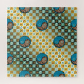 Fische & Erdpferd Puzzle (Horizontal)
