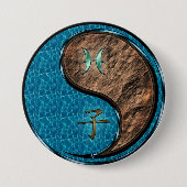 Fische & Erdraatte Button (Vorderseite)