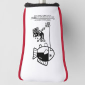Fische fangen Menschen Golf Headcover (Rotieren 90)
