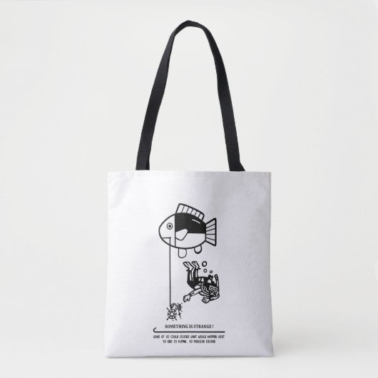 Fische fangen Menschen Tasche (Vorderseite)