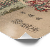 Fische (Farbholz) Poster (Ecke)