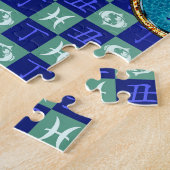 Fische & Feuer-Ochse Puzzle (Seite)